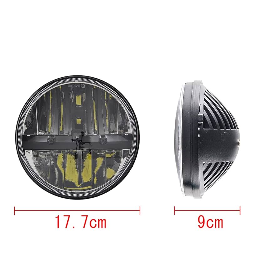 VOSICKY(ボスキー) 7インチ ジープ jkラングラー 対応 LED ヘッ Amazon | VOSICKY(ボスキー) 7インチ ジープ jkラングラー 対応